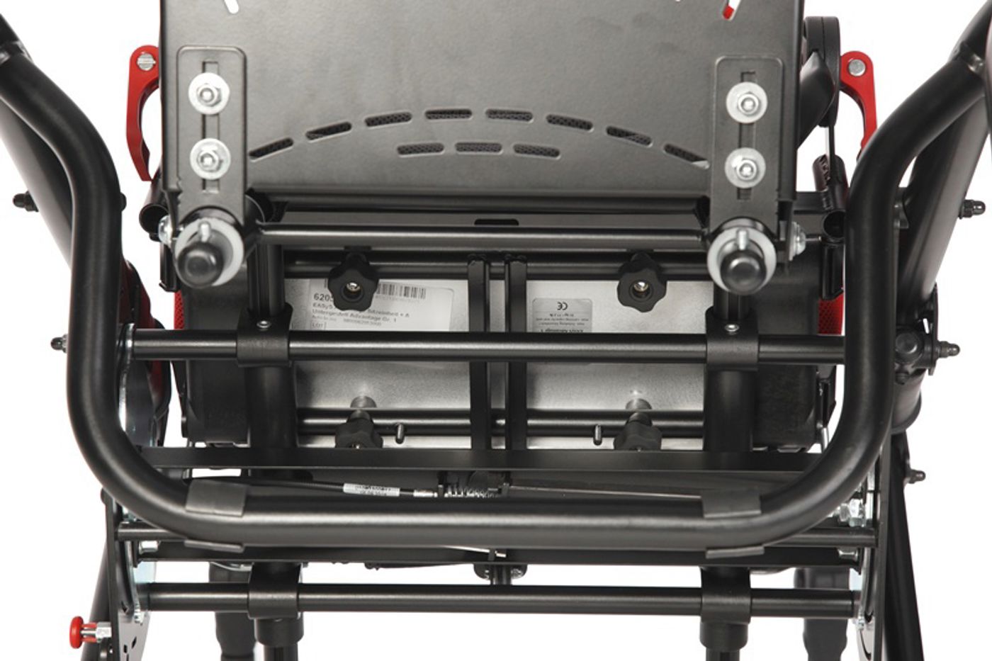 Instelbare zitbreedte Instelbare zitbreedte